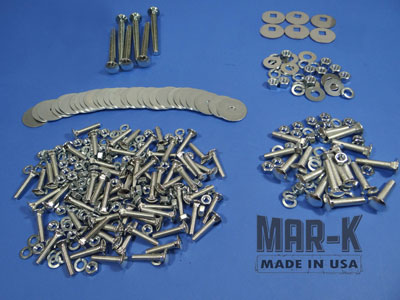110344 - Bolt Kits Steel for Standard Angles, Bed Strips and Bed Wood with Standard Mounting Holes