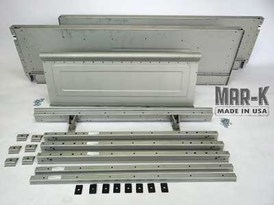 100014 - Bed Kit Metal Parts Complete kit without Wood Floor or Tailgate