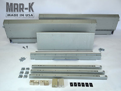 100058NSPH - Bed Kit Metal Parts Complete kit without Wood Floor or Tailgate