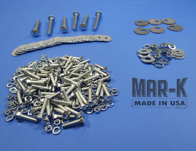 100212 - Bolt Kits Steel for Standard Angles, Bed Strips and Bed Wood with Standard Mounting Holes