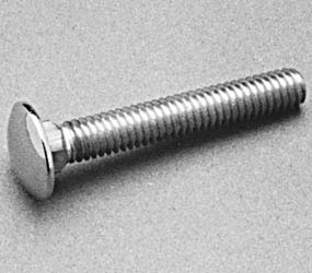 100286 - Carriage Bolt Polished Stainless 5/16-18 x 4