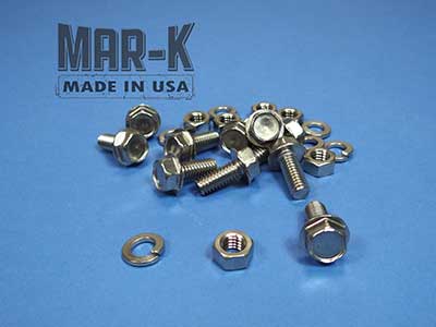 100616 - Front Bed Panel Hardware Unpolished Stainless