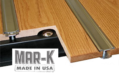 101035 - Wood Bed Kits Oak Wood with Hidden Mounting Holes, Aluminum Bed Strips and Hidden Fasteners