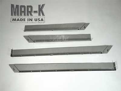 101415 - Bed Side Inner Repair Panels Complete Set - Front and Rear