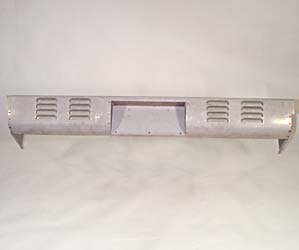 102332 - Rear Pans Louvres 4 Row with Box