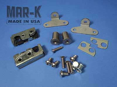 103026 - Tailgate Parts Tailgate latches and hinges for use with Mar-K's Ford flush tailgate with handle