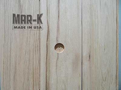 110188HM-WTF - Bed Wood Work Truck Floor - Oak with Hidden Mounting Holes