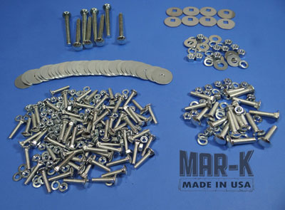 110311 - Bolt Kits Steel for Standard Sides, Bed Strips and Bed Wood with Standard Mounting Holes