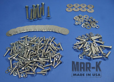 110371 - Bolt Kits Steel for Standard Angles, Bed Strips and Bed Wood with Standard Mounting Holes