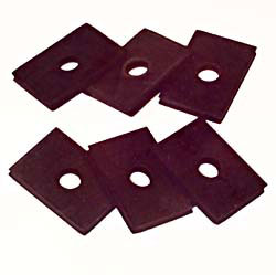 110651 - Bed Mounting Blocks and Pads Pads - Set of 6