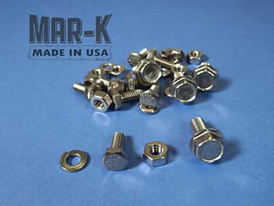 120218 - Front Bed Panel Hardware Unpolished Stainless