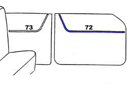 72-PA - Interior Trim Front Door PA/RH