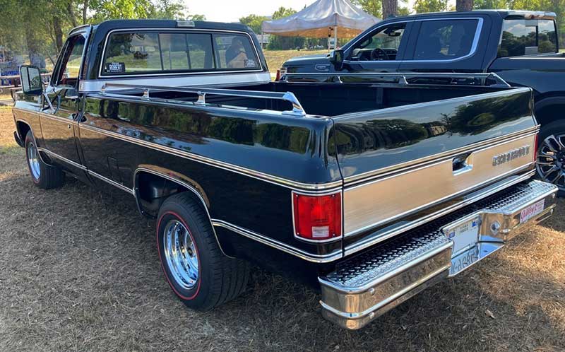 76 Chevy Silverado with MAR-K mouldings